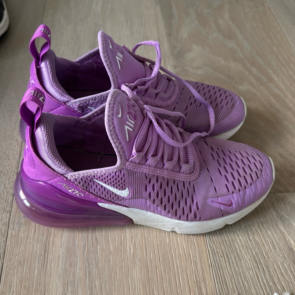 Purple Nike air max! Great condition!